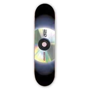 Home 7 Second Holographic foil "2ⁿᵈ Disc Skateboard Deck 8.25"